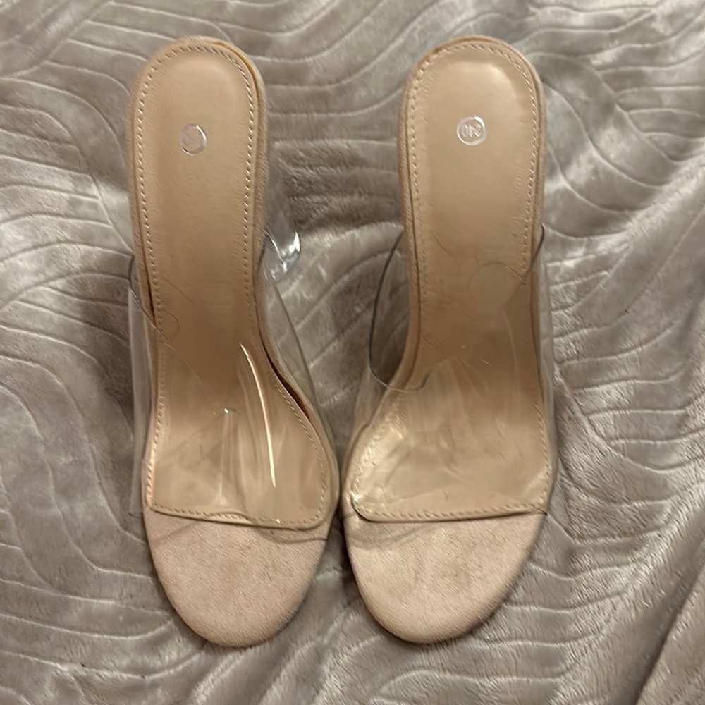 Clear High Heel